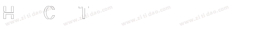 Hagin Caps Thin字体转换